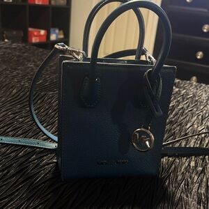 Michael Kors Teal Mini Crossbody Bag
